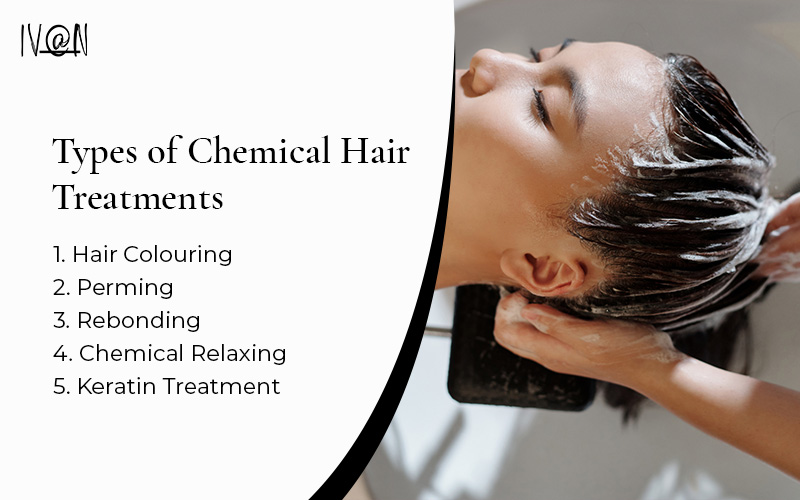 types of chemical hair treatments
